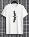 Women Graphic Print Loose Fit Round-Neck T-Shirt