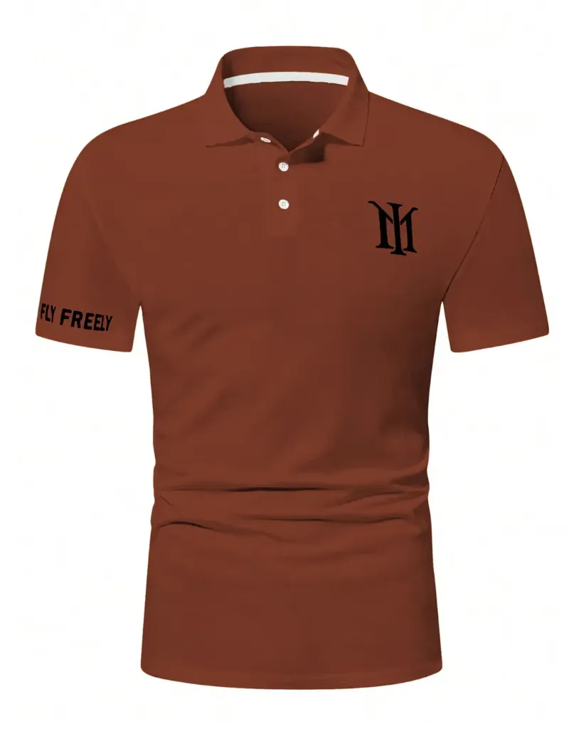 Men Regular Fit Polo T-Shirt
