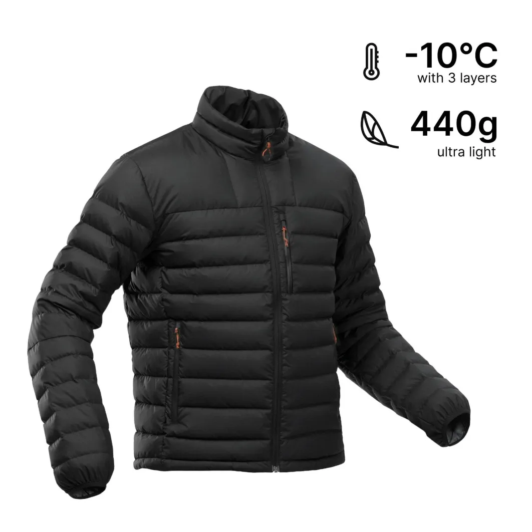 Men Lightweight Packable Down Jacket -10° Black