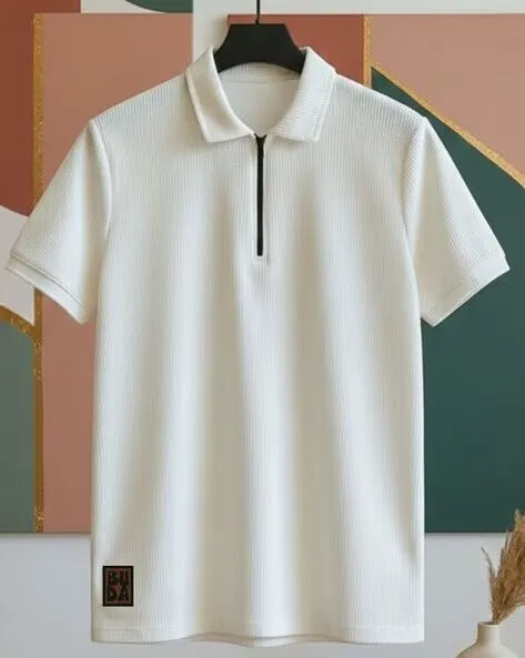 Men Regular Fit Polo T-Shirt
