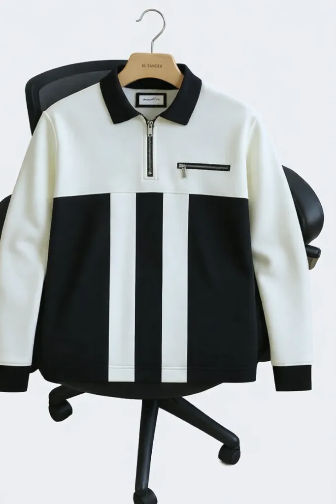Men Colourblock Regular Fit Polo T-Shirt (XS, WHITE)