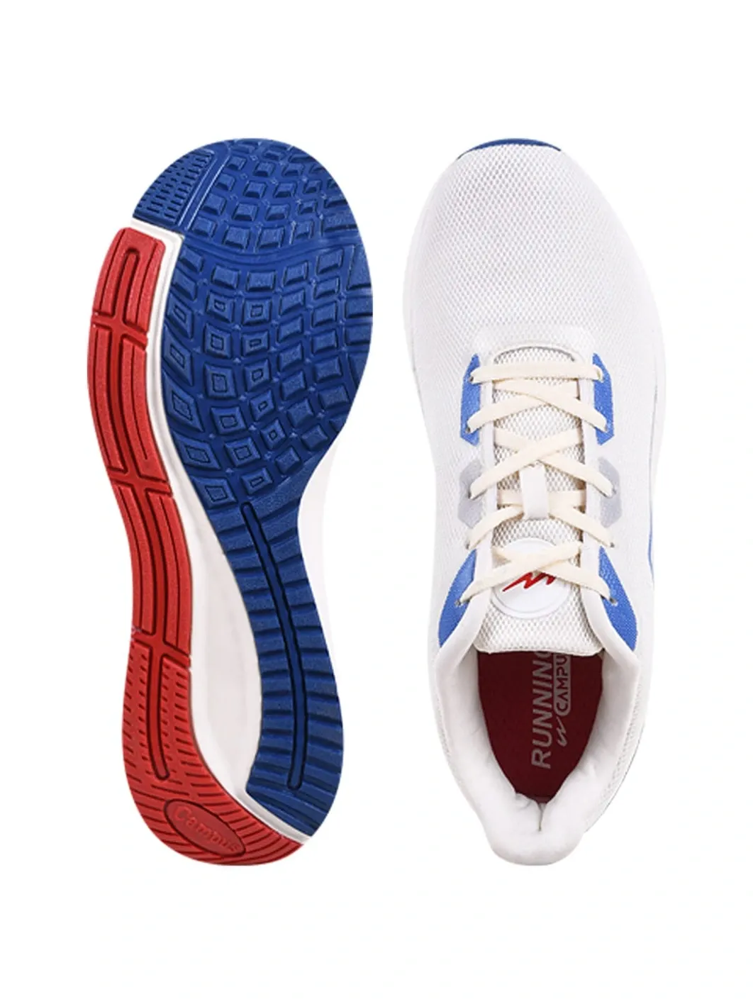 CAMP PISTON White Men's Running Shoes (6)